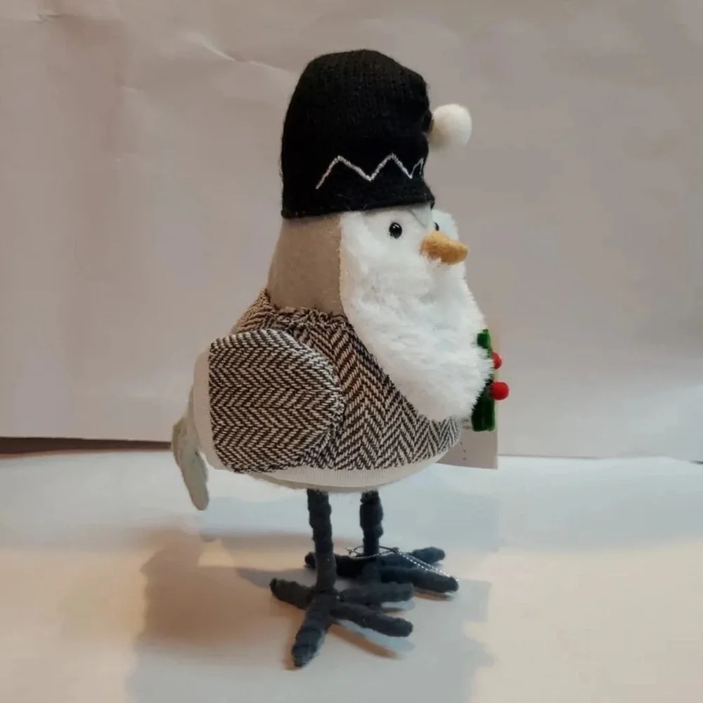 Target Wondershop Featherly Friends Winter Christmas 2022 Fabric Bird Iskall